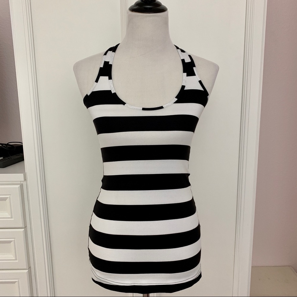 NWOT Lululemon Striped Cool Racerback Tank